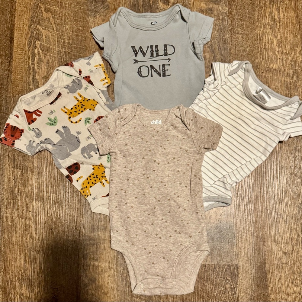 Unisex Baby Onesie for Everyday Comfort 0-3 m